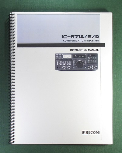Manuale istruzioni icom - manuale,