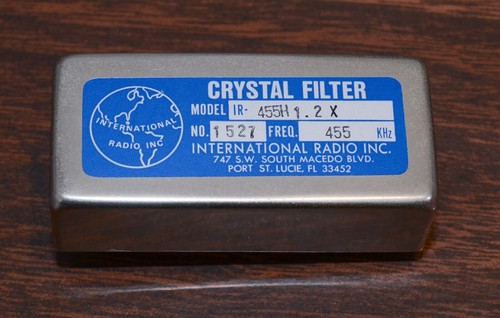 Filtro inrad 455khz - inrad, if